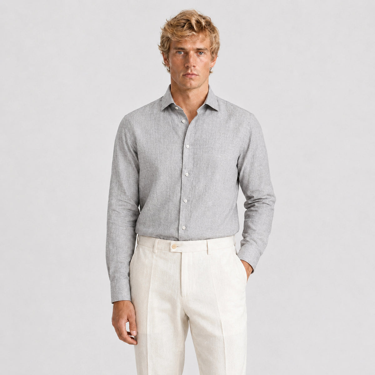 Stone Hemp Shirt
