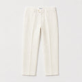Cream Portofino Linen Trousers