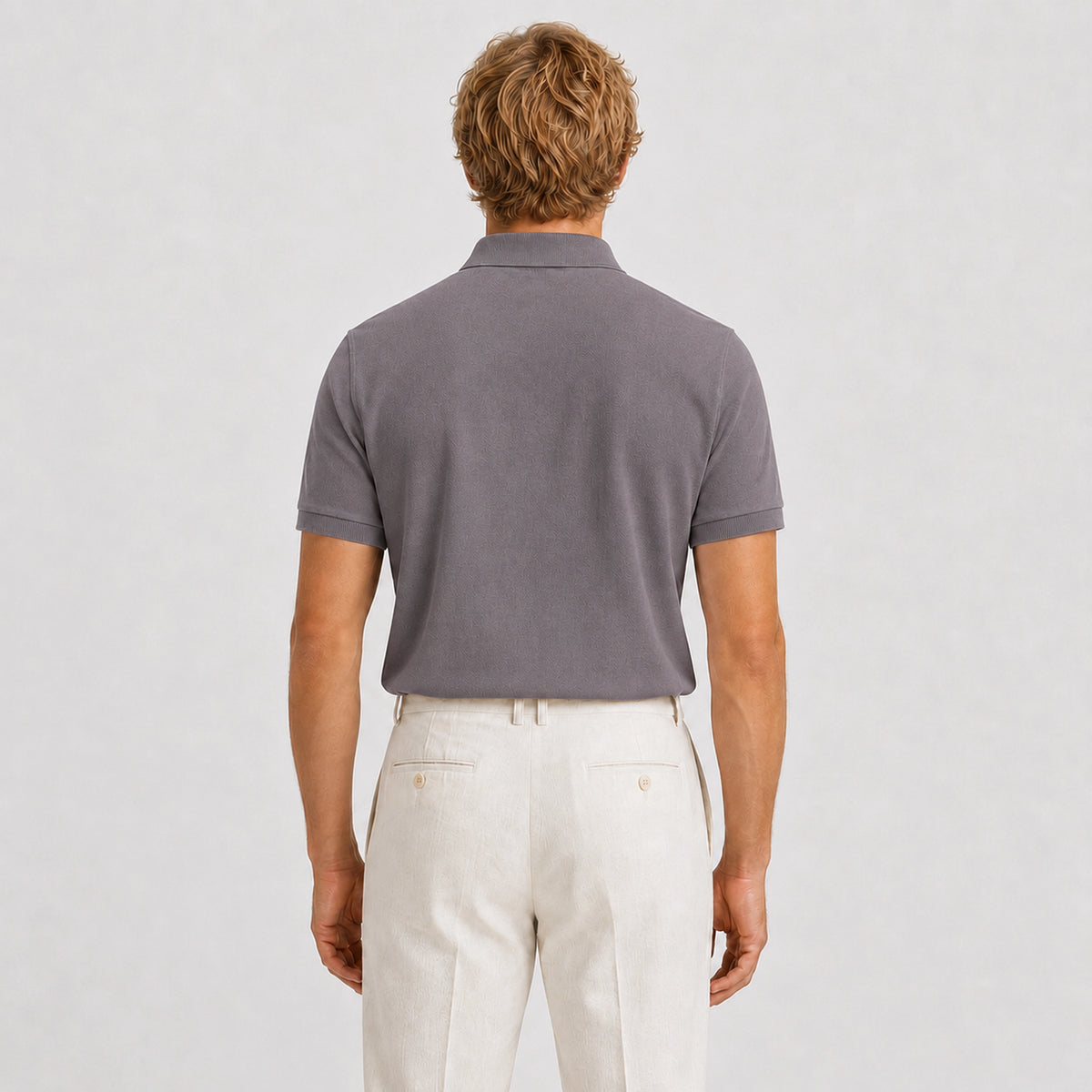 Ivory Portofino Linen Trousers