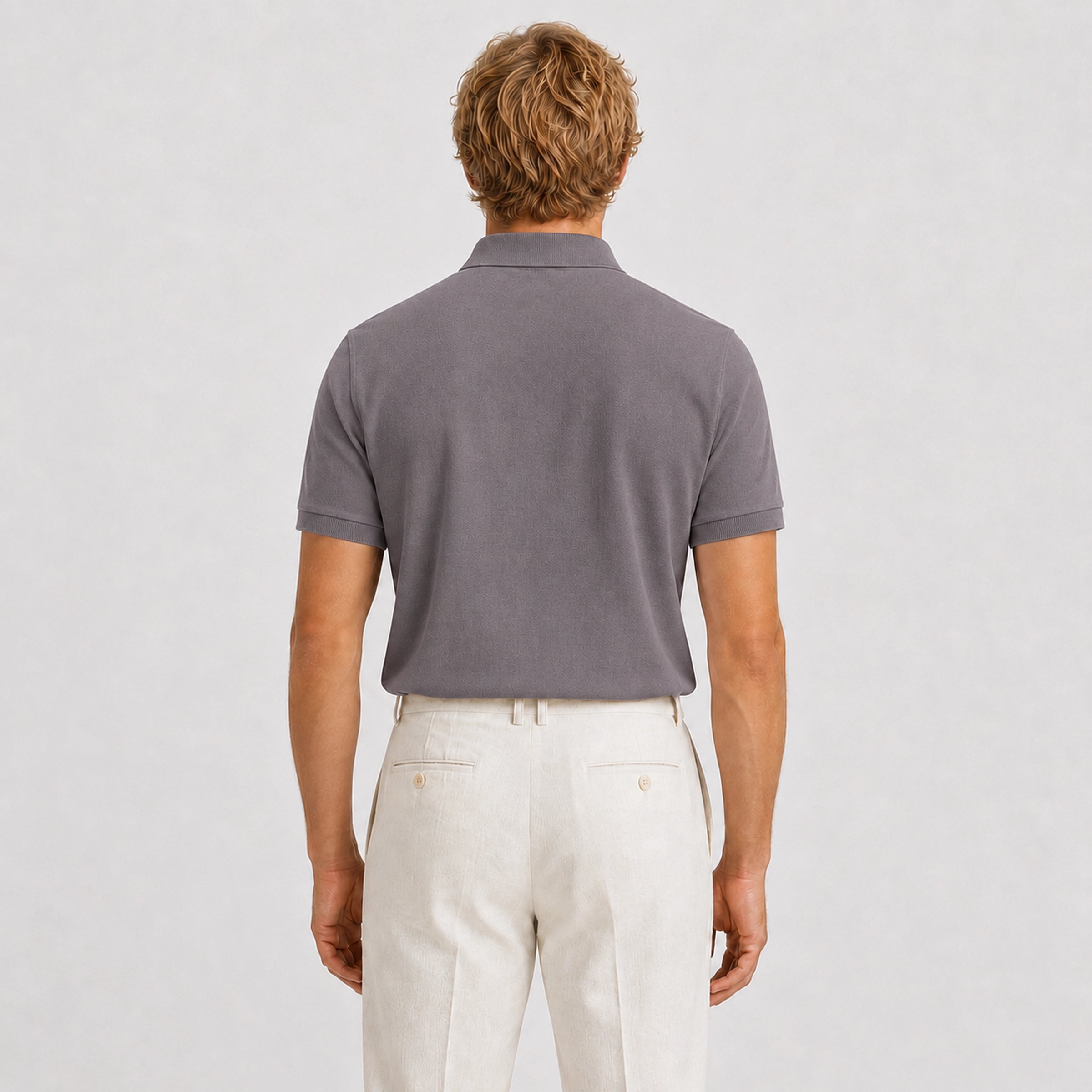 Ivory Portofino Linen Trousers