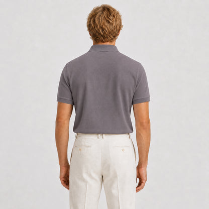 Ivory Portofino Linen Trousers