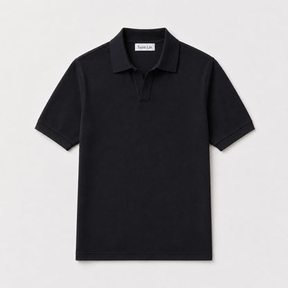 Onyx Merino Knit Polo