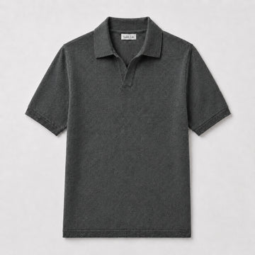 Stone Merino Knit Polo