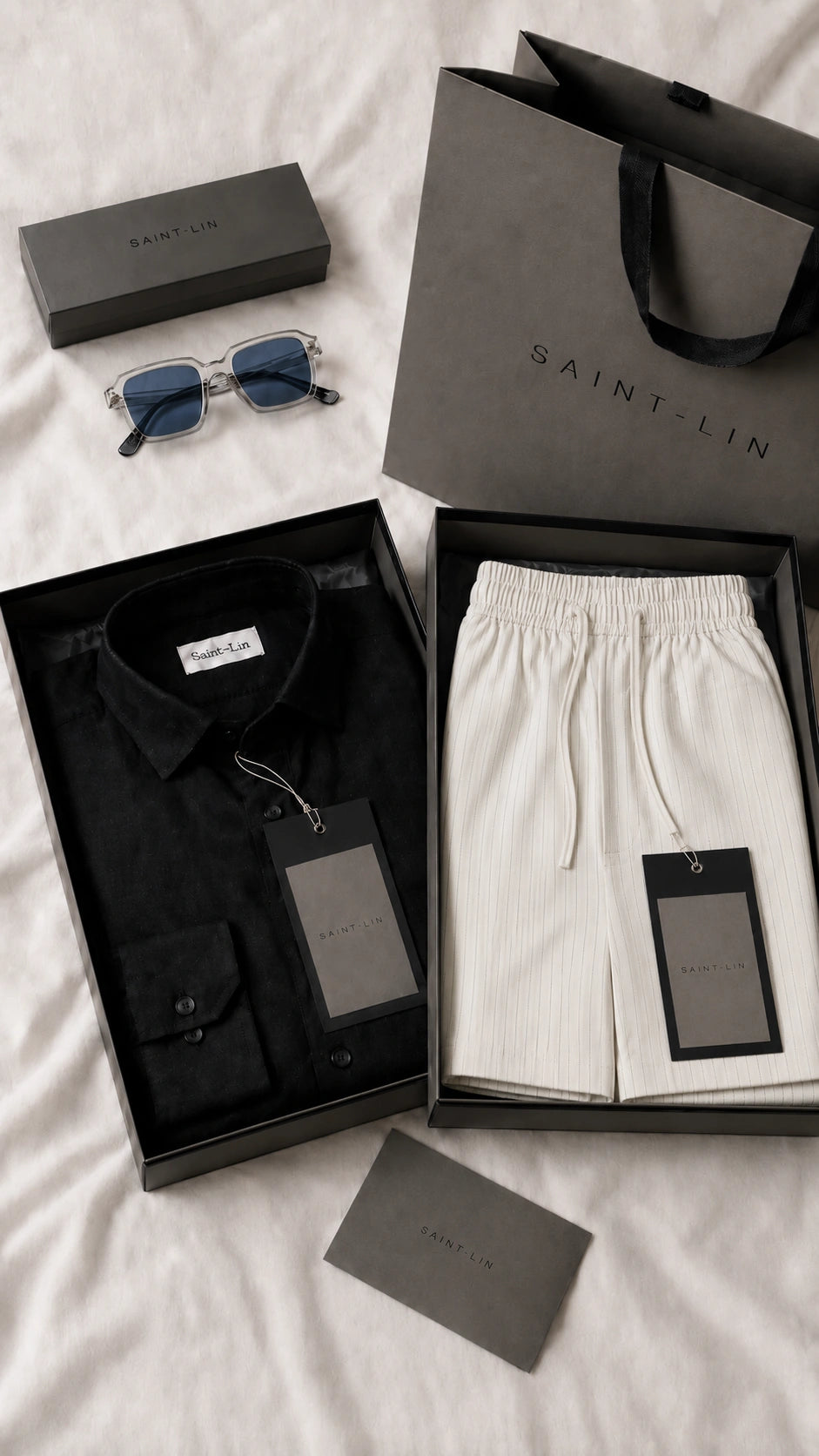 Set estivo camicia