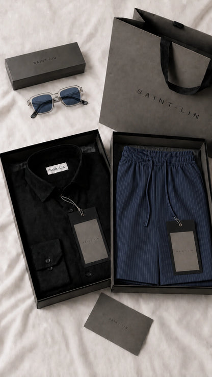 Set estivo camicia