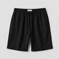 Onyx Lyocell Striped Shorts