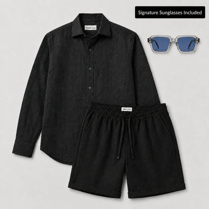 Shirt/Short Summer Set (Signature Sunglasses Included)