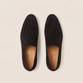 Onyx Suede High Loafers