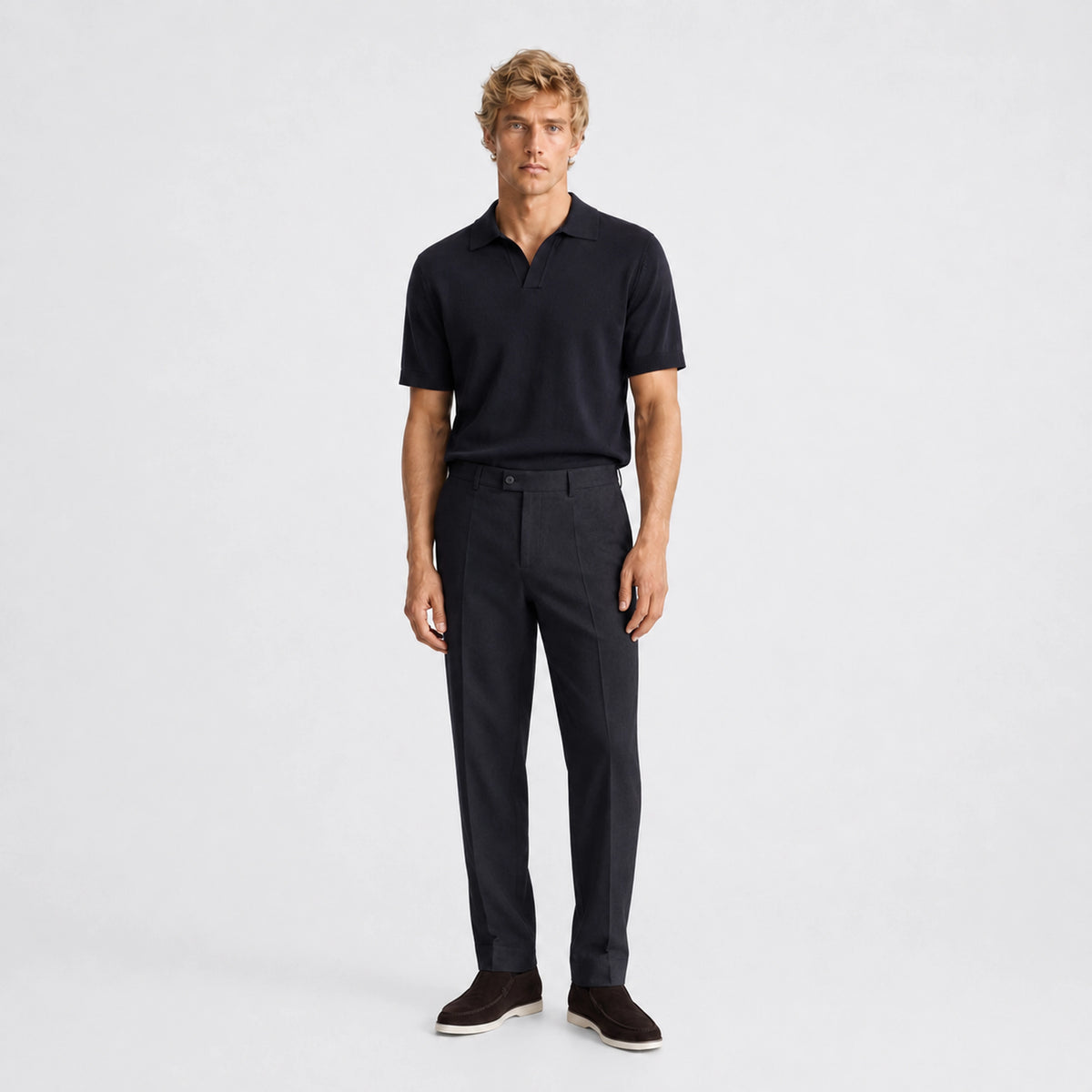Onyx Portofino Linen Trousers