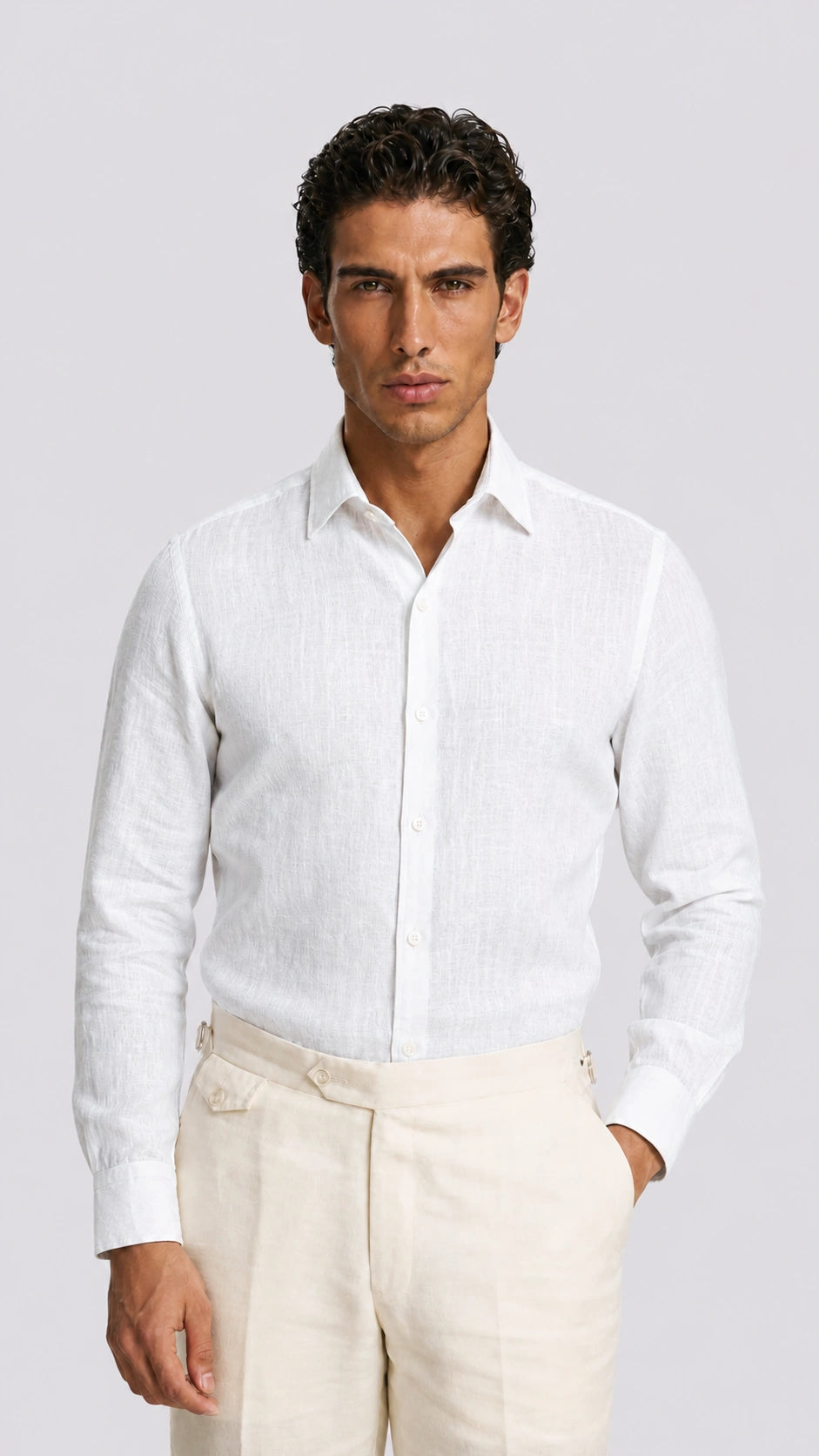Ivory Hemp Shirt