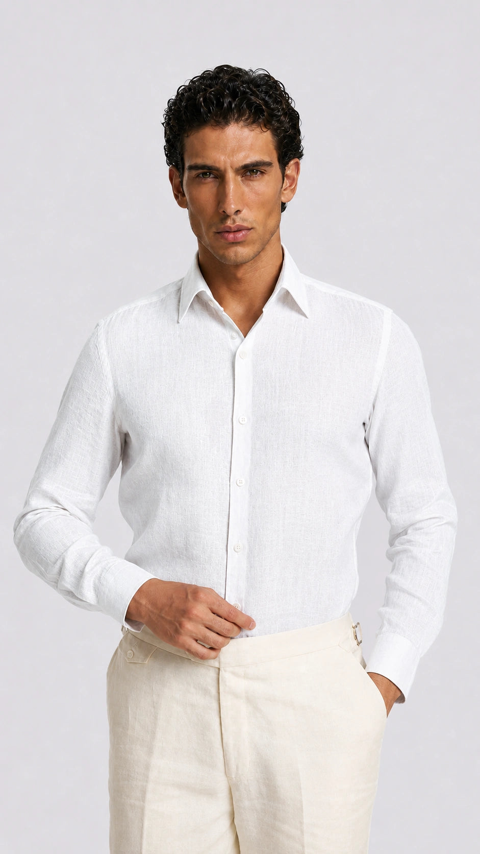 Ivory Hemp Shirt